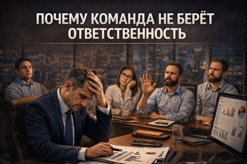 Почему команда не берет ответственность